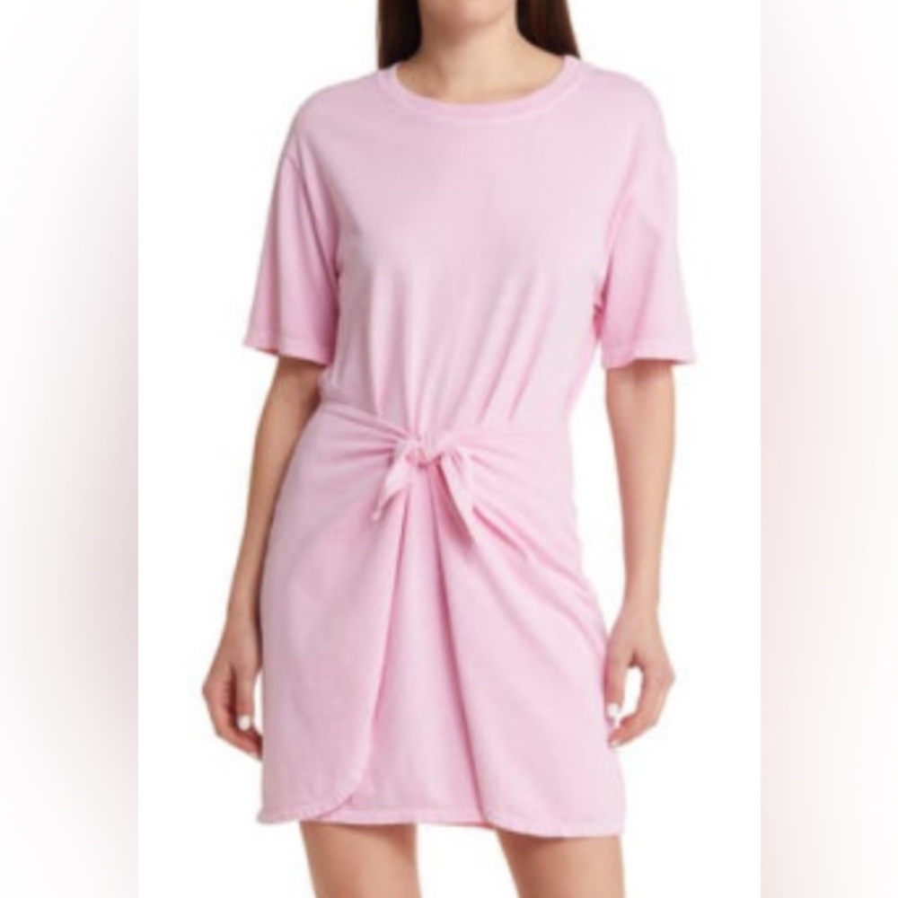 Xirena Emme Pink Blush Gauze  Dress-MEDIUM-cotton